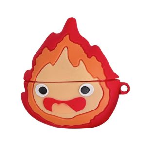 PodSentinel X™ smily fire Protective Case for Apple AirPods – Shockproof Bluetooth Earphone Cover