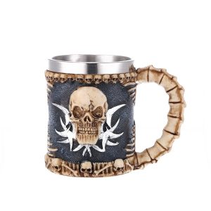 Sunflower Skeleton Mug