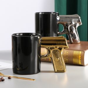 Ceramic Pistol mug - Gun Handle cup