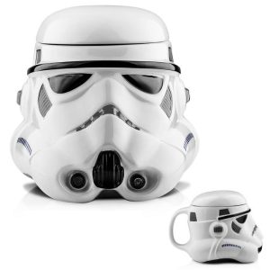 3D Ceramic Star Wars Storm Trooper - Darth Vader double wall Coffee mug
