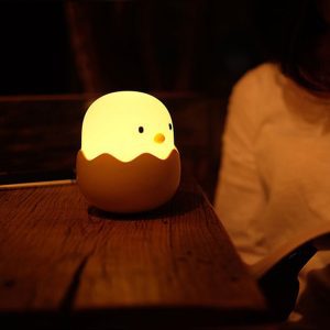 Eggshell Chicken Silicone Night Light