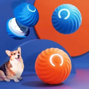 Smart Toy Ball for Dogs And Cats - Automatic Jump, Roll Ball, Rechargeable