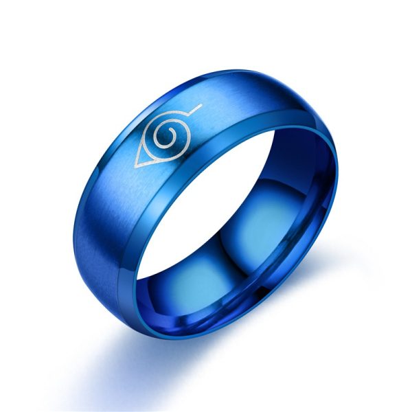 Naruto hidden leaf village Ring Stainless steel - Image 9