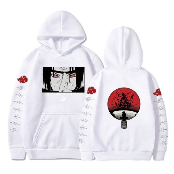 Naruto Long sleeved Sweater | kakashi; itachi; naruto; hidden leaf design - Image 16