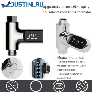 HydroGuard LED ThermoMeter Self-powered Smart Meter